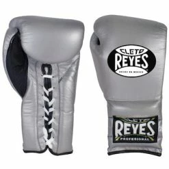 SENIOR GLOVES CLETO REYES-SILVER LACE SPARRING GLOVES