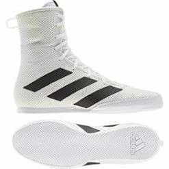 ADIDAS- BOX HOG 3 BOXING BOOTS White