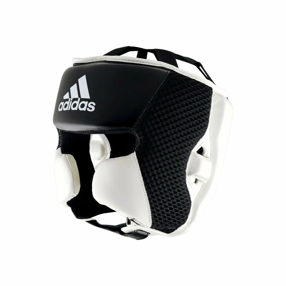 Outlet 🛒 Adidas Hybrid 150 Cheek Head Guard – Black/White HEAD & GROIN GUARDS ⭐ 1 Adidas Hybrid 150 Cheek Head Guard – Black/White HEAD & GROIN GUARDS
