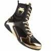 Champs Bxing Ltd VENUM-JUNIOR ELITE BOXING BOOTS GOLD