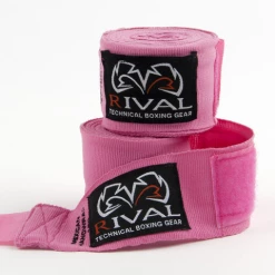 RIVAL-PINK HAND WRAPS WRAPS & GEL PADS