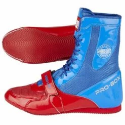 PROBOX-SPEED-LITE BLUE/RED BOXING BOOTS