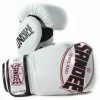 Champs Bxing Ltd JUNIOR GLOVES 4oz-8oz SANDEE-JUNIOR Cool-Tec Velcro White, Black & Red Synthetic Leather Boxing Glove