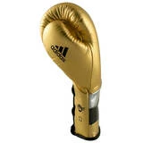 ADIADS ADIDAS ADISPEED 500 LACE BOXING GLOVES METALLIC