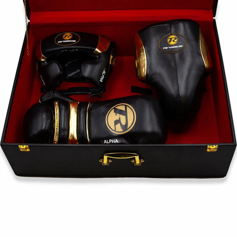 Discount 💯 RINGSIDE-ALPHA ELITE SPARRING SET BLACK / GOLD 😀 1 RINGSIDE-ALPHA ELITE SPARRING SET BLACK / GOLD
