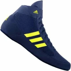 ADIDAS-JUNIOR BLUE HVC K BOXING BOOTS