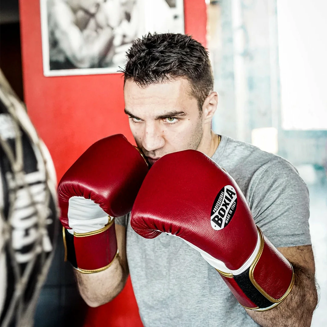 Flash Sale 😀 Boxia-GBS IV – Boxing Gloves – Deep Red And Gold SENIOR GLOVES 👍 5 Boxia-GBS IV – Boxing Gloves – Deep Red And Gold SENIOR GLOVES