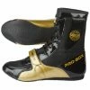 PROBOX-SPEED-LITE BLACK/GOLD BOXING BOOTS