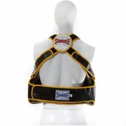 Sandee Leather Black & Yellow Full Body Pad