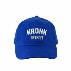 CLOTHING KRONK Detroit Cotton Baseball Cap Royal Blue