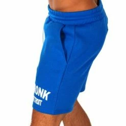 CLOTHING KRONK DETROIT APPLIQUE SHORTS ROYAL BLUE