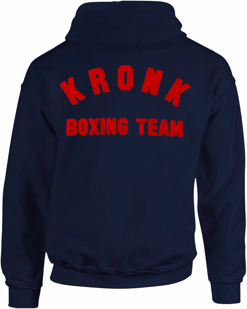 Flash Sale 🎁 KRONK One Colour Gloves Towelling Applique Hoodie Regular Fit Navy CLOTHING ⌛ 2 KRONK One Colour Gloves Towelling Applique Hoodie Regular Fit Navy CLOTHING