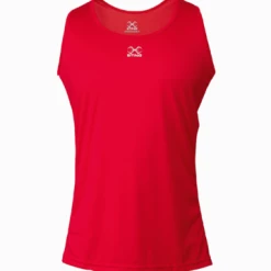 STING COMPETITION MENS SINGLET RED CLOTHING