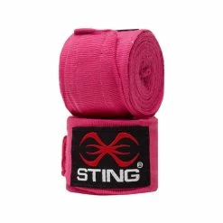 STING-PINK ELASTICISED HAND WRAP WRAPS & GEL PADS