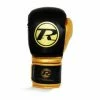 Champs Bxing SENIOR GLOVES RINGSIDE - Pro Fitness BLACK/GOLD Gloves Synthetic Leather