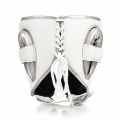 HEAD & GROIN GUARDS FLY-KNIGHT X WHITE/SILVER