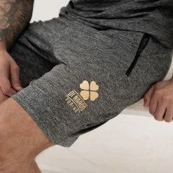 CLOTHING Di Nardo-Menβs Grey Gym Shorts