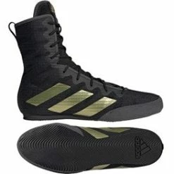 Adidas Box Hog 4 Black Gold ---COMING SOON BOXING BOOTS