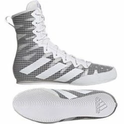 BOXING BOOTS Adidas Box Hog 4 White Grey