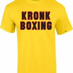 Champs Bxing Ltd KRONK-Boxing Classic T Shirt Yellow CLOTHING