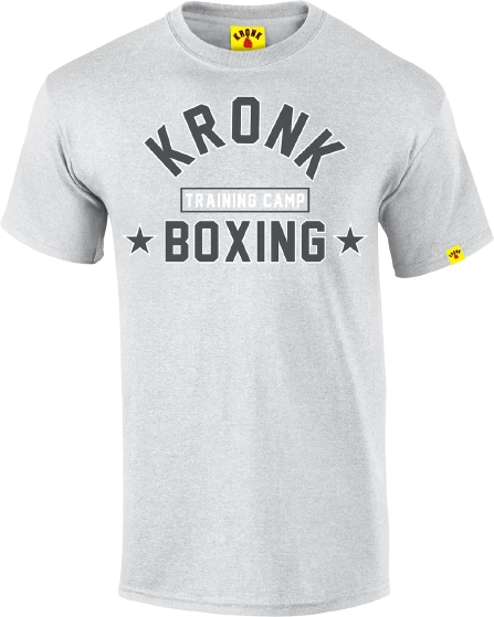 Top 10 π CLOTHING KRONK-Training Camp T π Shirt Sport Grey-White & Charcoal Print π 1 CLOTHING KRONK-Training Camp T Shirt Sport Grey-White & Charcoal Print