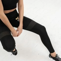 Di Nardo Women’s Black Gym Leggings CLOTHING