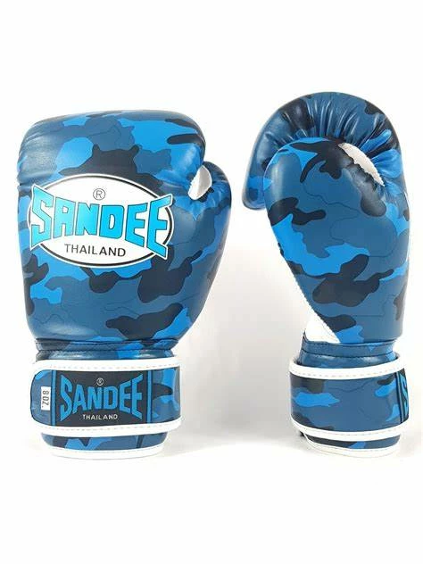 Top 10 🤩 Champs Bxing Ltd Sandee Authentic Velcro Camo Blue & White Synthetic Leather Boxing Glove 🎉 2 Champs Bxing Ltd Sandee Authentic Velcro Camo Blue & White Synthetic Leather Boxing Glove