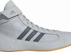 ADIDAS-JUNIOR GREY HVC K BOXING BOOTS
