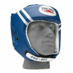 PROBOX HEAD & GROIN GUARDS PU CLUB ESSENTIALS BLUE HEADGUARD