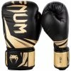 VENUM CHALLENGER 3.0 BOXING GLOVES - BLACK/GOLD SENIOR GLOVES
