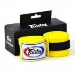 Fairtex Yellow 4.5m Stretch Wraps WRAPS & GEL PADS