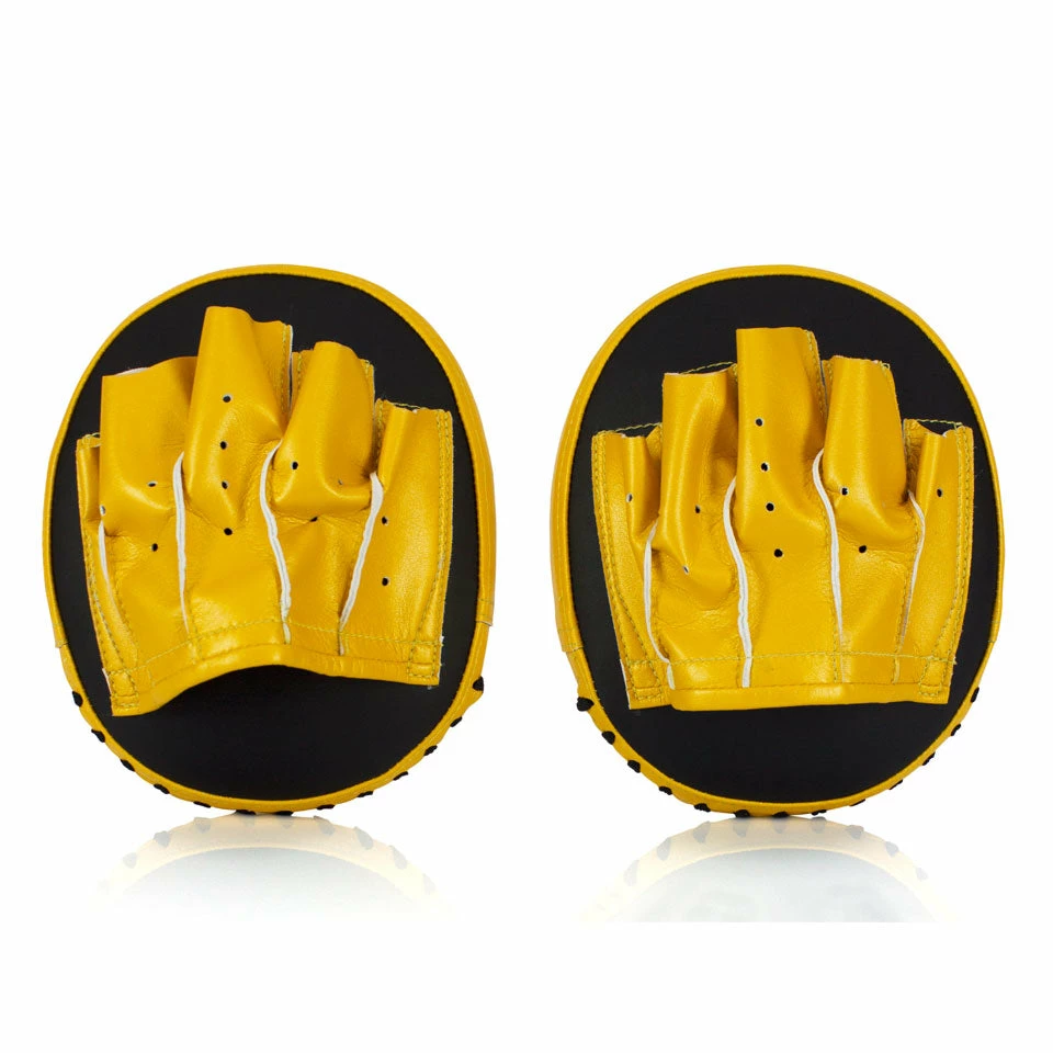 Flash Sale 🥰 Fairtex Pro Speed Mitts Black-Gold PADS & PADDLES 👍 2 Fairtex Pro Speed Mitts Black-Gold PADS & PADDLES