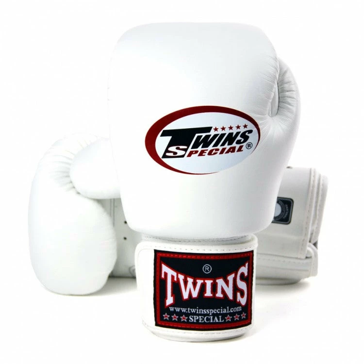 Coupon 🎉 Twins White Velcro Boxing Gloves SENIOR GLOVES ✨ 1 Twins White Velcro Boxing Gloves SENIOR GLOVES