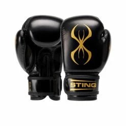 Champs Bxing JUNIOR GLOVES 4oz-8oz STING-JUNIOR ARMA BLACK/GOLD BOXING GLOVES