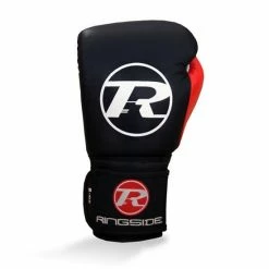 Champs Bxing RINGSIDE-JUNIOR Training Glove – 8oz Black, Red & White JUNIOR GLOVES 4oz-8oz