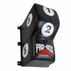 Champs Bxing PROBOX-BLACK-WHITE LEATHER UPPERCUT WALL PAD PUNCH BAGS