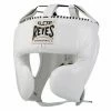 Champs Bxing HEAD & GROIN GUARDS CLETO REYES-WHITE Headguard With Cheek Protection