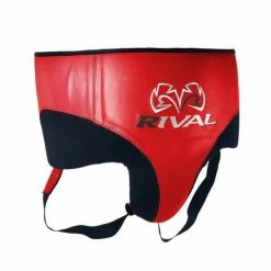RIVAL-RNFL10 RED NO-FOUL PROTECTOR 360 HEAD & GROIN GUARDS