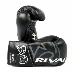 RIVAL-RFX-GUERRERO HDE-F BLACK PRO FIGHT GLOVES