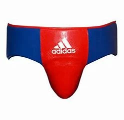 ADIDAS-GROIN GURAD Red/Blue HEAD & GROIN GUARDS
