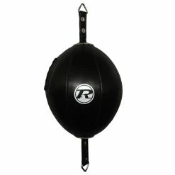 RINGSIDE SYNTHETIC LEATHER DELUXE FLOOR TO CEILING BALL BLACK