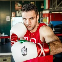 New 🎉 SENIOR GLOVES Boxia-GTX – Sparring Gloves With Laces – Tricolore Limited ❤️ 8 SENIOR GLOVES Boxia-GTX – Sparring Gloves With Laces – Tricolore Limited