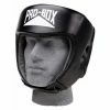 HEAD & GROIN GUARDS PROBOX-LEATHER CLUB ESSENTIALS BLACK
