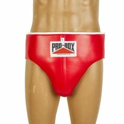 Champs Bxing Ltd PROBOX-BASE-SPAR PU RED ABDO GUARD