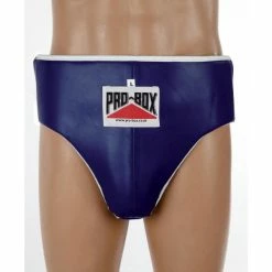Champs Bxing Ltd HEAD & GROIN GUARDS PROBOX-BASE-SPAR PU BLUE ABDO GUARD