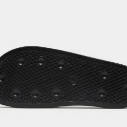 Outlet ⌛ Adidas Originals Adilette Sliders In Black And White BOXING 🥾 BOOTS ⌛ 5 Adidas Originals Adilette Sliders In Black And White BOXING BOOTS