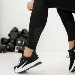 Outlet ✨ Di Nardo 👩 Women’s Black Gym Leggings CLOTHING ⌛ 5 Di Nardo Women’s Black Gym Leggings CLOTHING