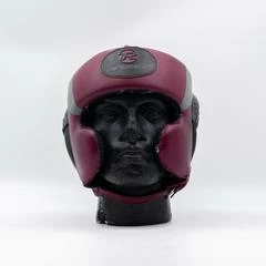 RINGSIDE-Pinnacle Series Cheek Head Guard Maroon/Black/Grey