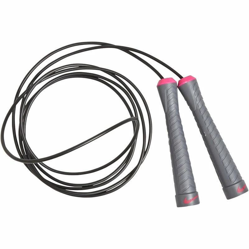 Deals ⌛ Nike 👩 Womens Fundamental Speed Rope Dark Grey/Vivid Pink ACCESSORIES 😉 1 Nike Womens Fundamental Speed Rope Dark Grey/Vivid Pink ACCESSORIES