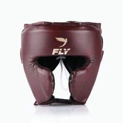 HEAD & GROIN GUARDS FLY-KNIGHT OXBLOOD